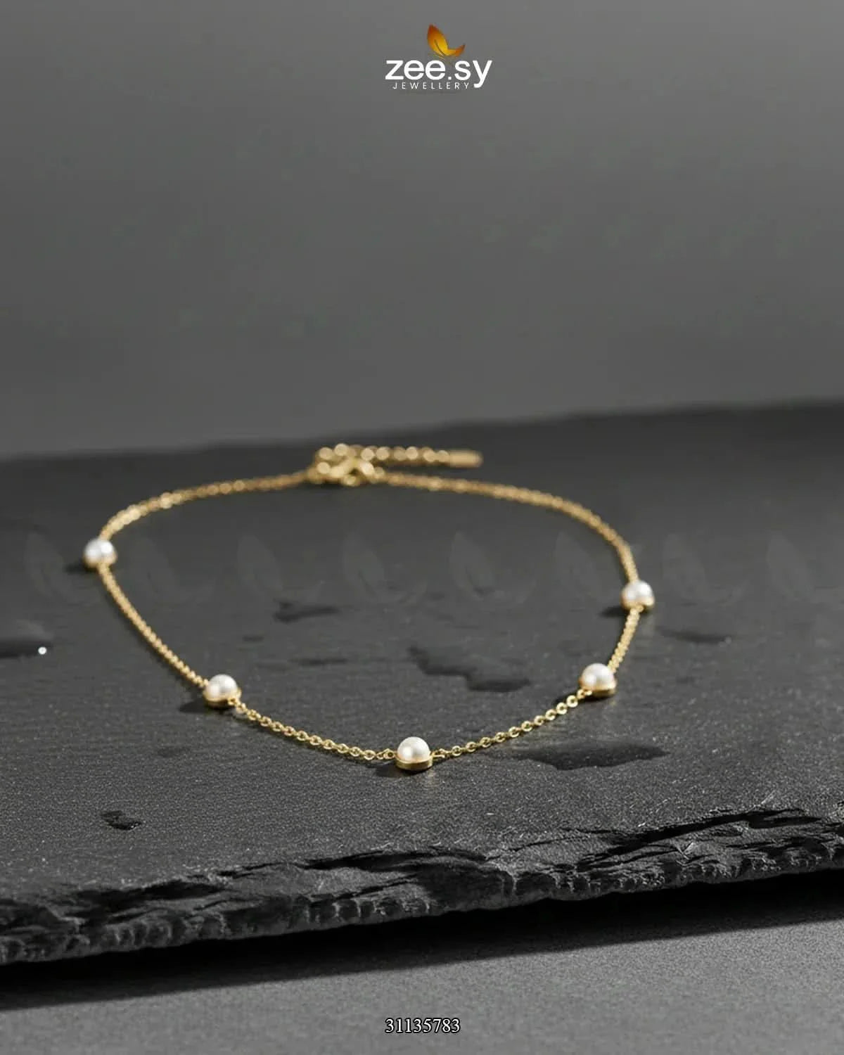Vintage Faux Pearl Chain