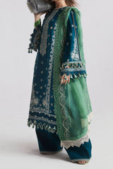 SS Lawn By Hussain Rehar Unstitched 3 Piece Emb Lawn Eid Edit Collection'2024-12-Vivace