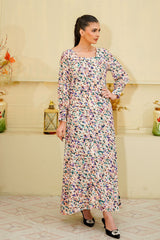 MeBae Stitched Maxi Collection-Vivid bloom maxi