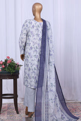 Bin Saeed Stitched 3 Piece Printed Cotton Vol-05 Collection'2025-WC-2507-Skin