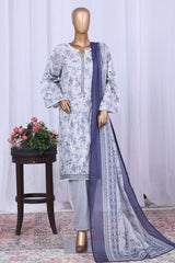 Bin Saeed Stitched 3 Piece Printed Cotton Vol-05 Collection'2025-WC-2507-Skin