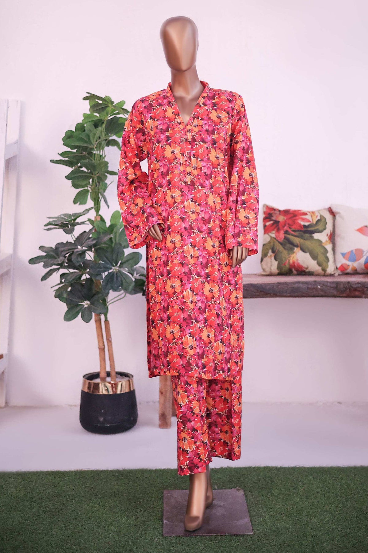 Bin Saeed Stitched 2 Piece Co Ords Cotton Vol-03 Collection'2024