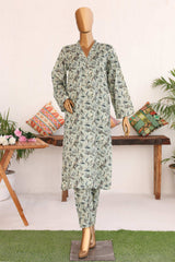 Bin Saeed Stitched 2 Piece Co Ords Cotton Vol-02 Collection'2024-WCK-986-Mint