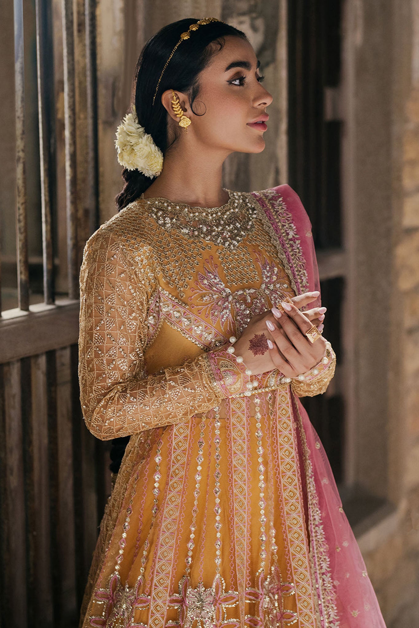 Pehli Si Mohabbat By Roheenaz Unstitched 3 Piece Luxury Wedding Collection'2024-RWD-07-Afreen