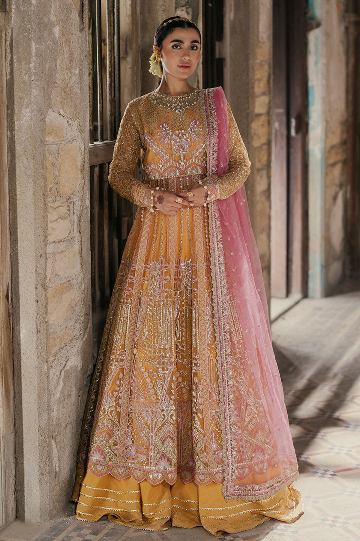 Pehli Si Mohabbat By Roheenaz Unstitched 3 Piece Luxury Wedding Collection'2024-RWD-07-Afreen