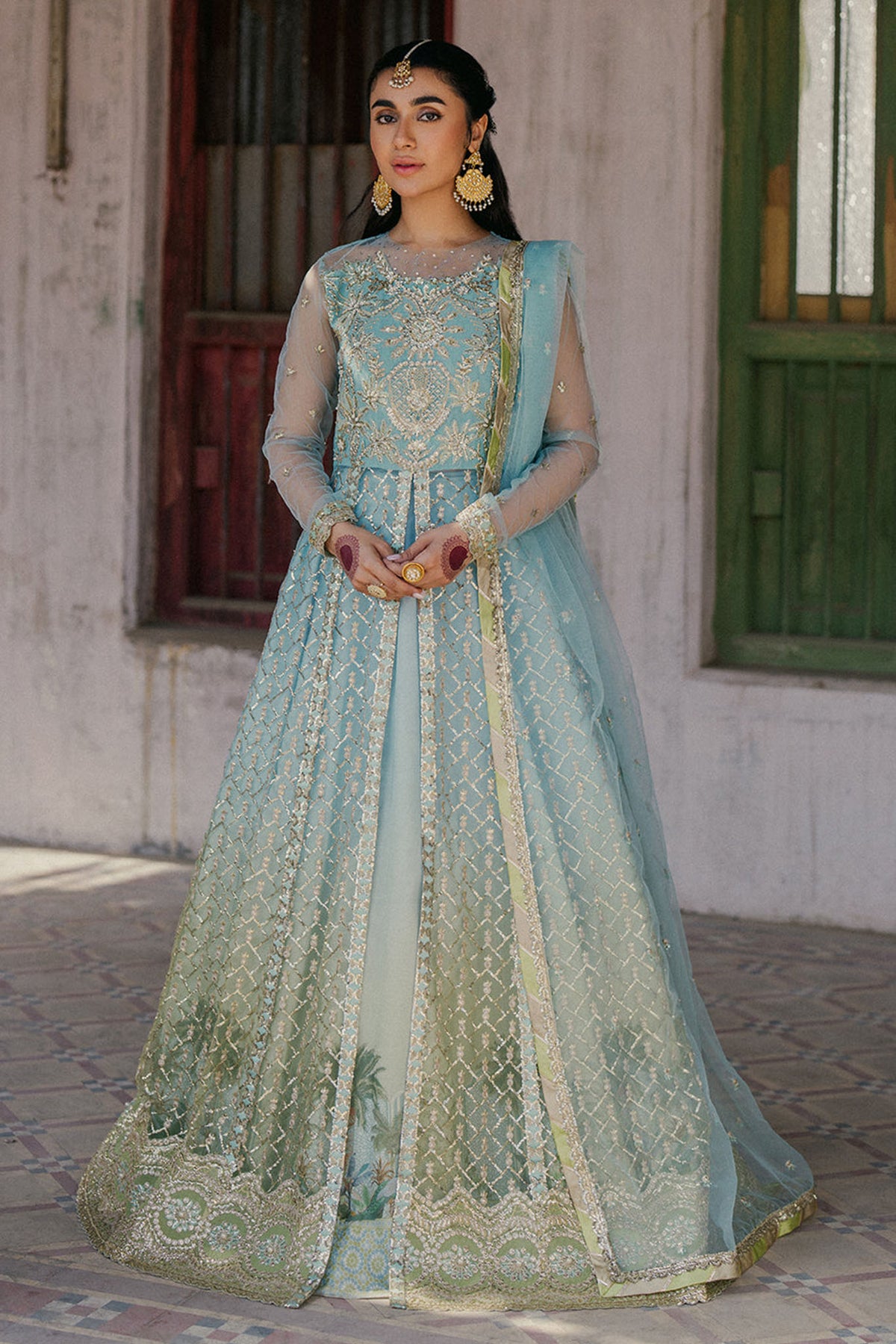 Pehli Si Mohabbat By Roheenaz Unstitched 3 Piece Luxury Wedding Collection'2024-RWD-04-Saba