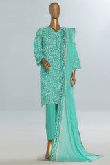 Amna Khadija Unstitched 3 Piece Wrinkle Free Prints Vol-23 Suit-WFP-1142-B