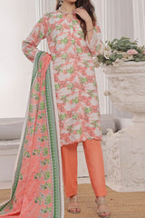 Amna Khadija Unstitched 3 Piece Wrinkle Free Prints Vol-25 Suit-WFP-1149-A