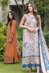 Asifa Nabeel Unstitched 3 Piece Luxury Winter Vol-02 Collection'2024-WL-03-Raw