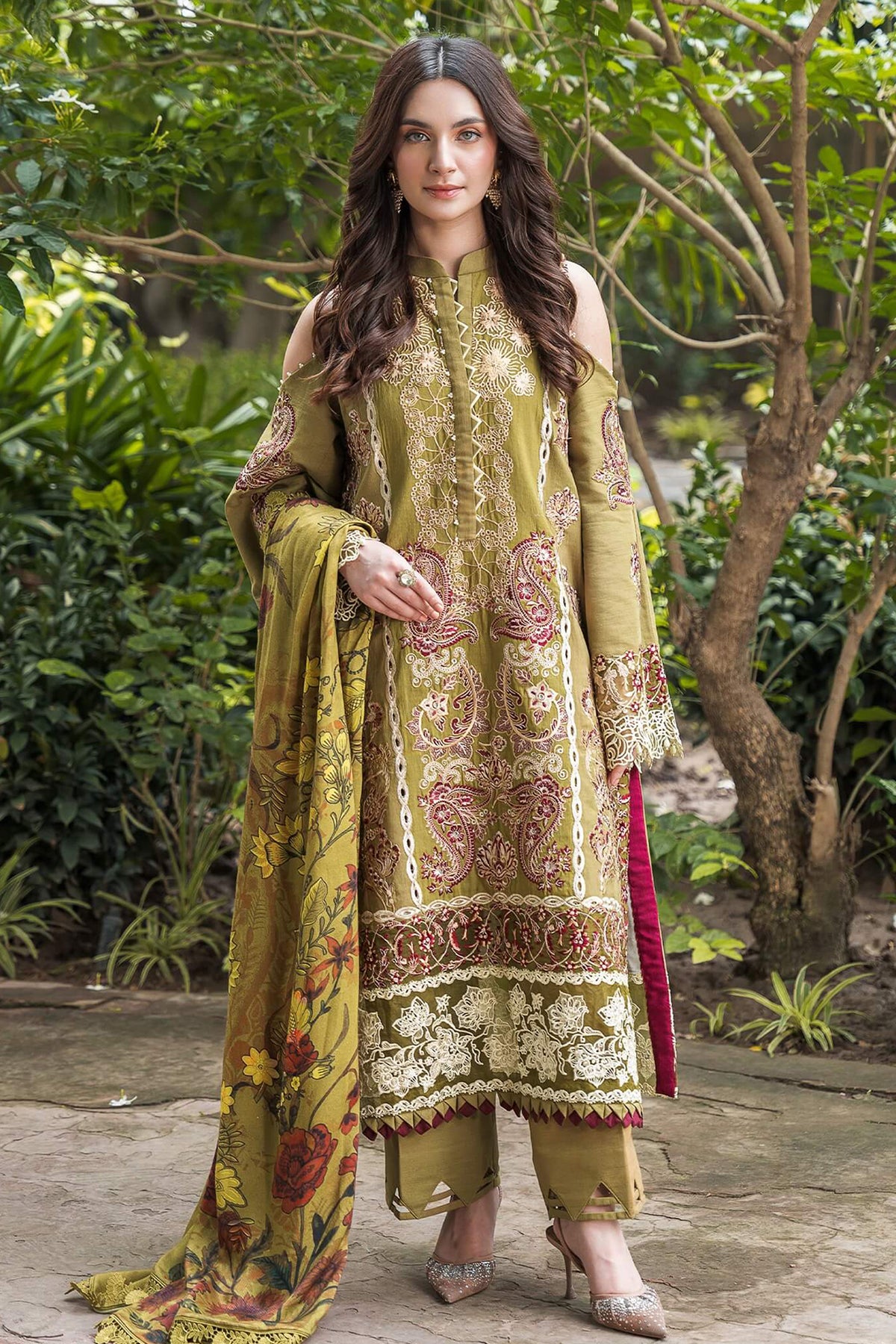 Asifa Nabeel Unstitched 3 Piece Luxury Winter Vol-02 Collection'2024-WL-04-Noa