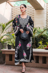 Asifa Nabeel Unstitched 3 Piece Luxury Winter Vol-02 Collection'2024-WL-10-Fleur