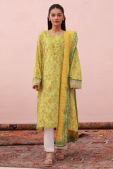 Zellbury Stitched 2 Piece Summer Lawn Collection'2025-WPS-2074