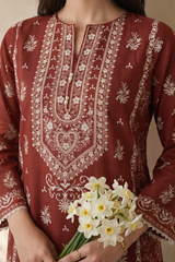 Zellbury Stitched 3 Piece Lawn Pret Suit-WPS2632491