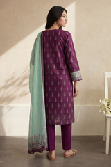 Zellbury Stitched 3 Piece Lawn Pret Suit-WPS2633184