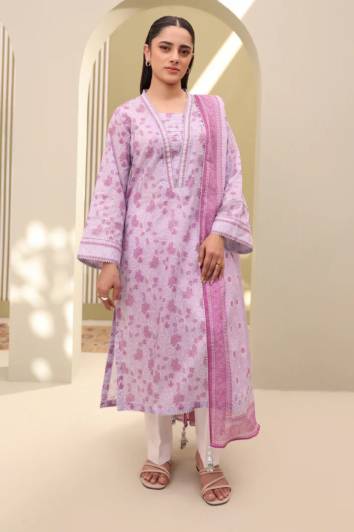 Zellbury Unstitched 2 Piece Summer Lawn Vol-03 Collection'2025-WUS-0301