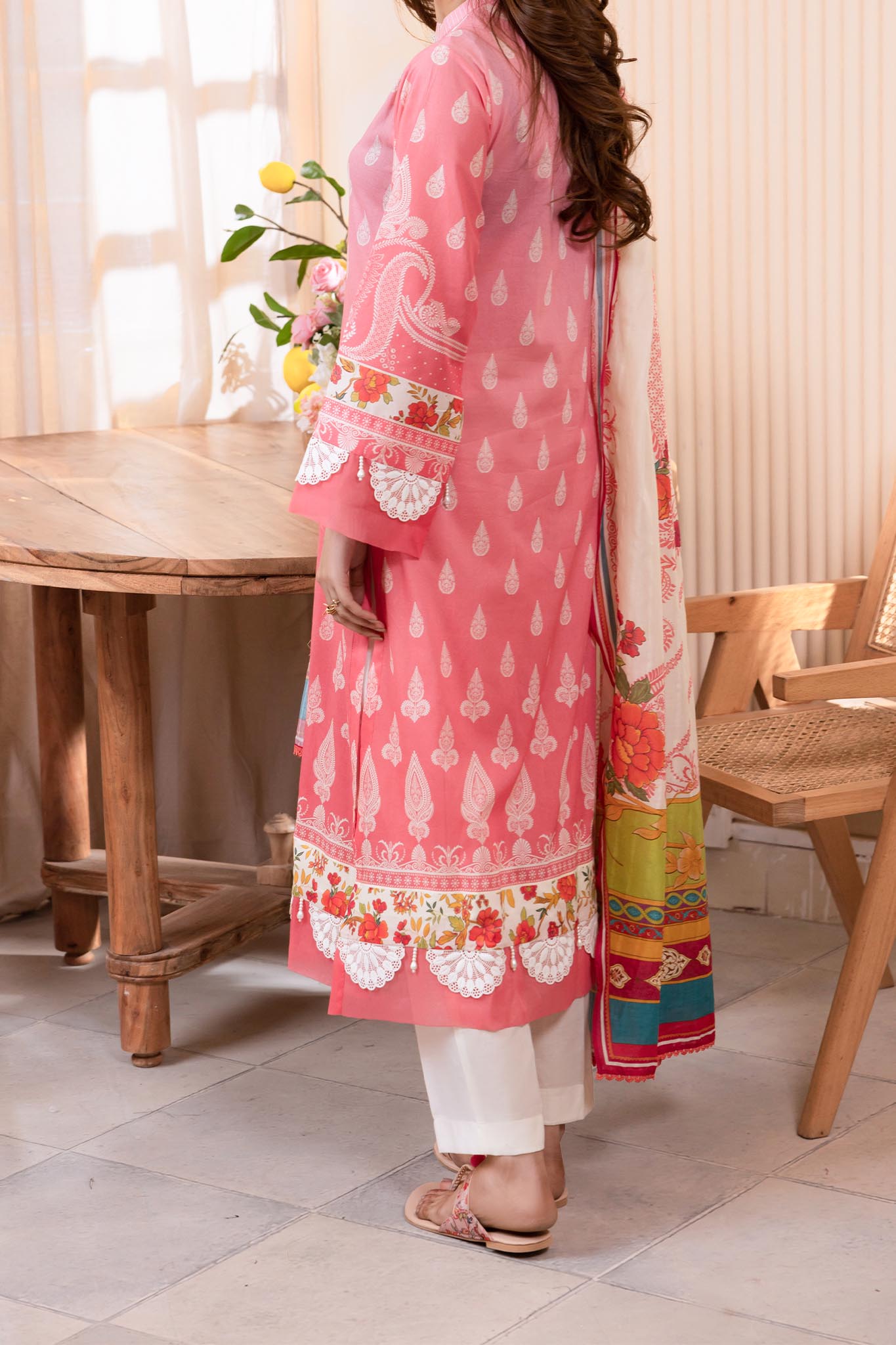 Zellbury Unstitched 2 Piece Digital Printed Lawn Collection'2024-WU-027