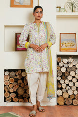 Zellbury Unstitched 3 Piece Digital Printed & Embroidered Cambric Collection'2024-WU-032