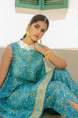 Zellbury Unstitched 2 Piece Digital Printed & Embroidered Cambric Collection'2024-WU-103