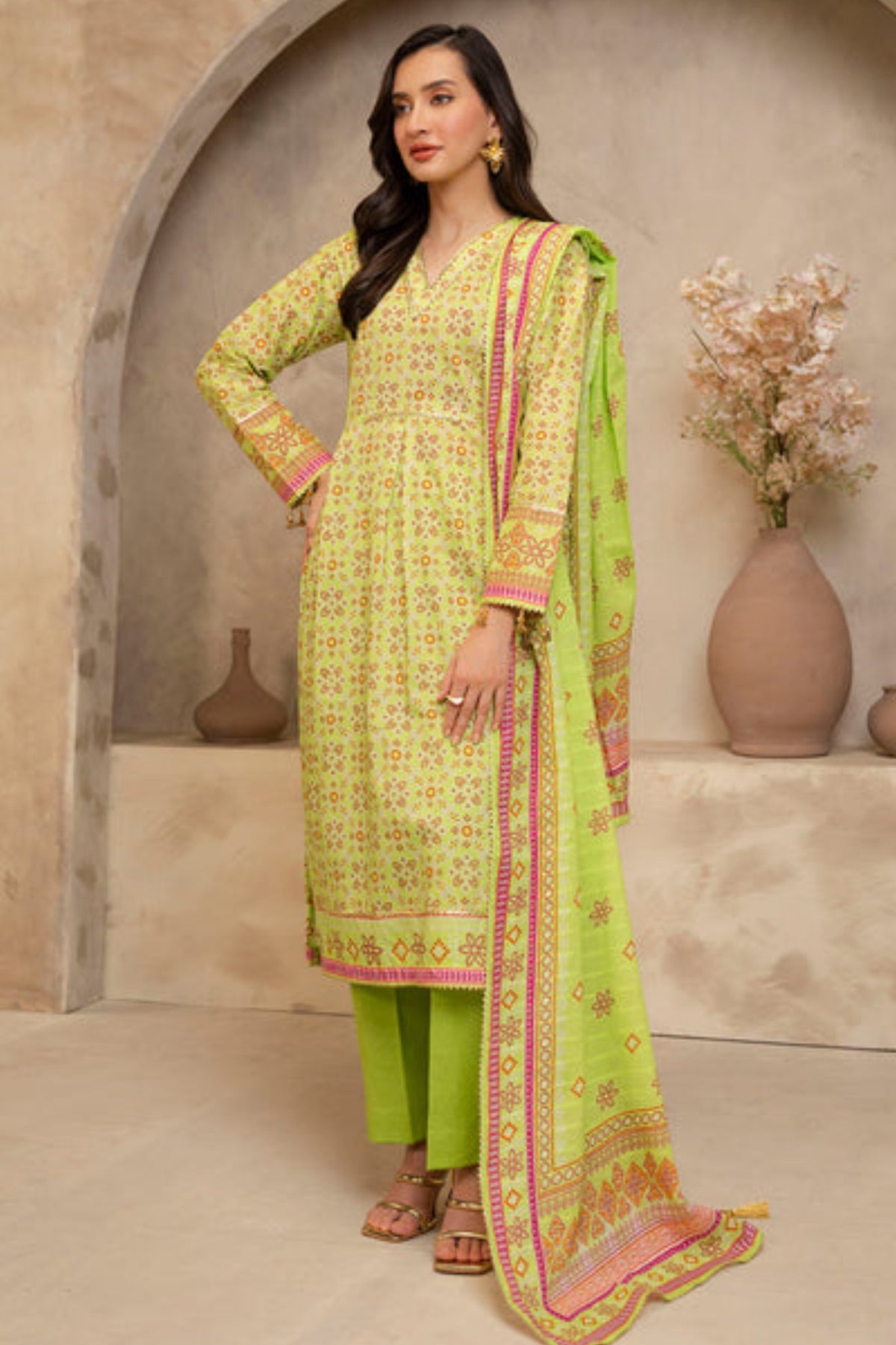 Zellbury Unstitched 3 Piece Lawn Collection'2025-WU-1067