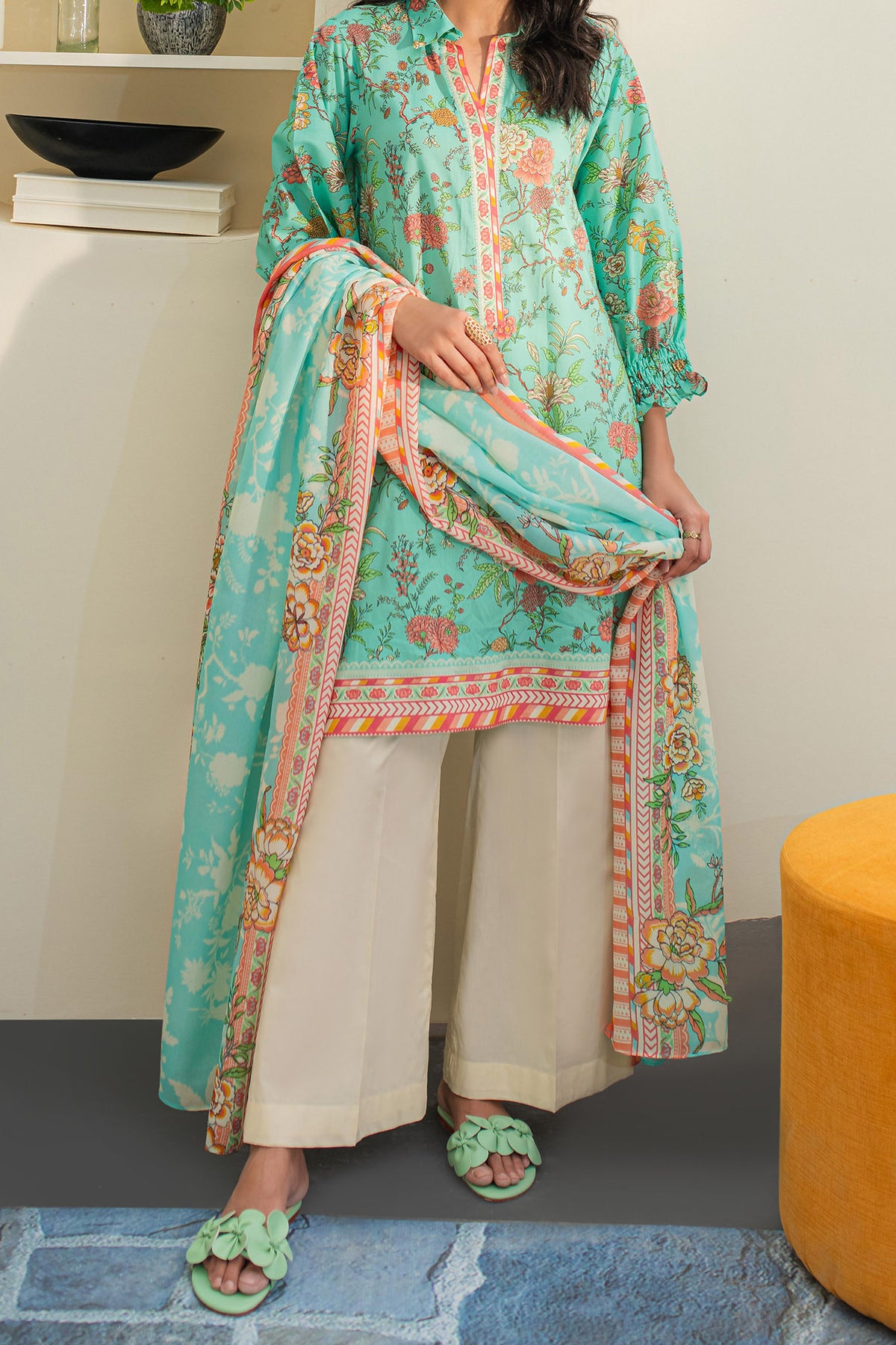 Zellbury Unstitched 2 Piece Lawn Drop-04 Vol-02 Collection'2024-WU-157