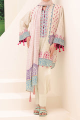 Zellbury Unstitched 2 Piece Lawn Drop-01 Vol-04 Collection'2024-WU-162