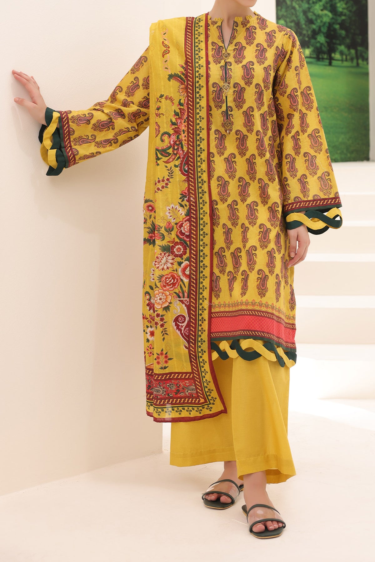 Zellbury Unstitched 2 Piece Lawn Drop-04 Vol-02 Collection'2024-WU-164