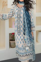 Zellbury Unstitched 3 Piece Lawn Drop-01 Vol-04 Collection'2024-WU-188