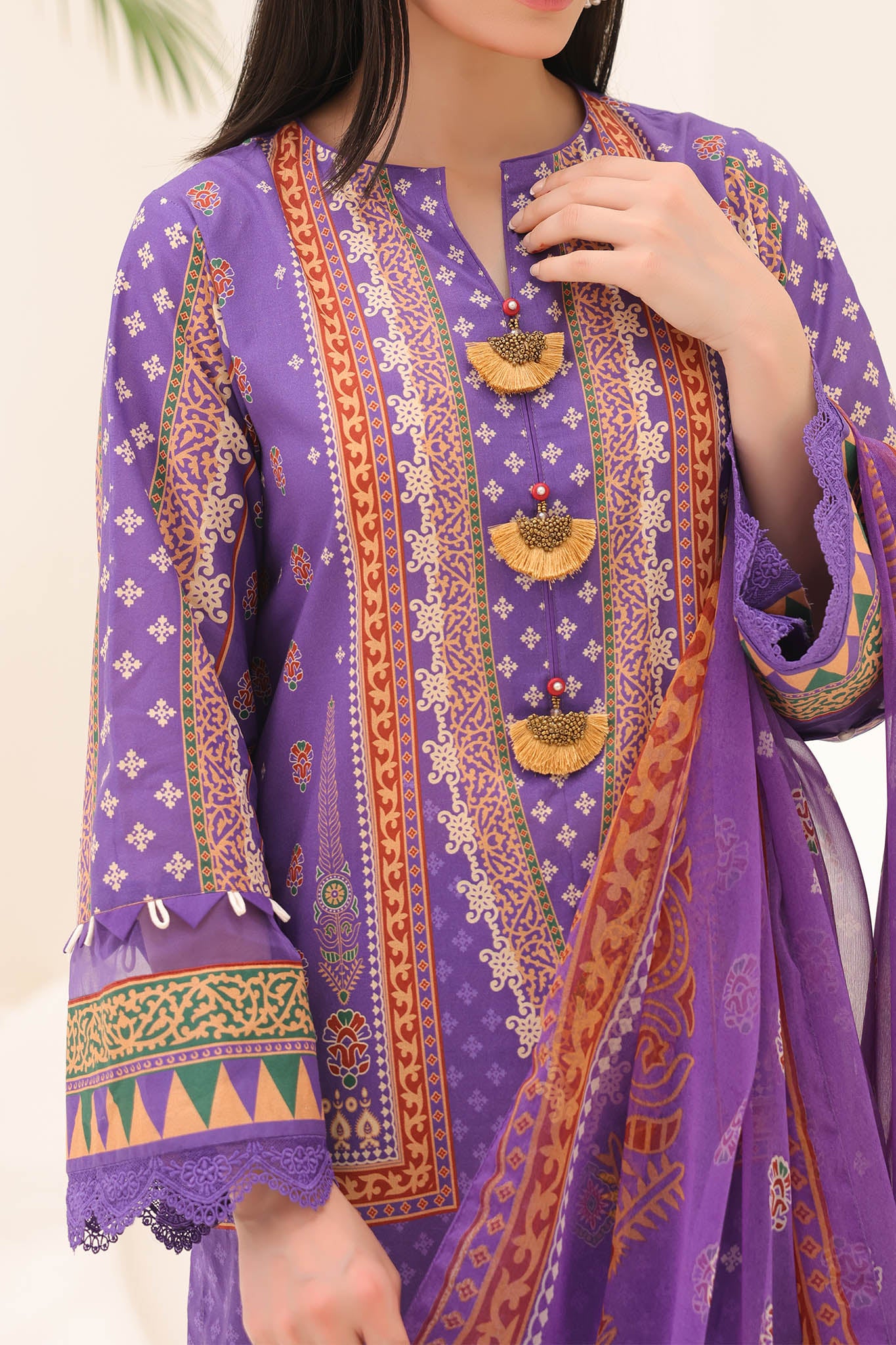 Zellbury Unstitched 3 Piece Lawn Drop-01 Vol-04 Collection'2024-WU-189