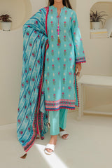 Zellbury Unstitched 3 Piece Lawn Drop-04 Vol-02 Collection'2024-WU-193