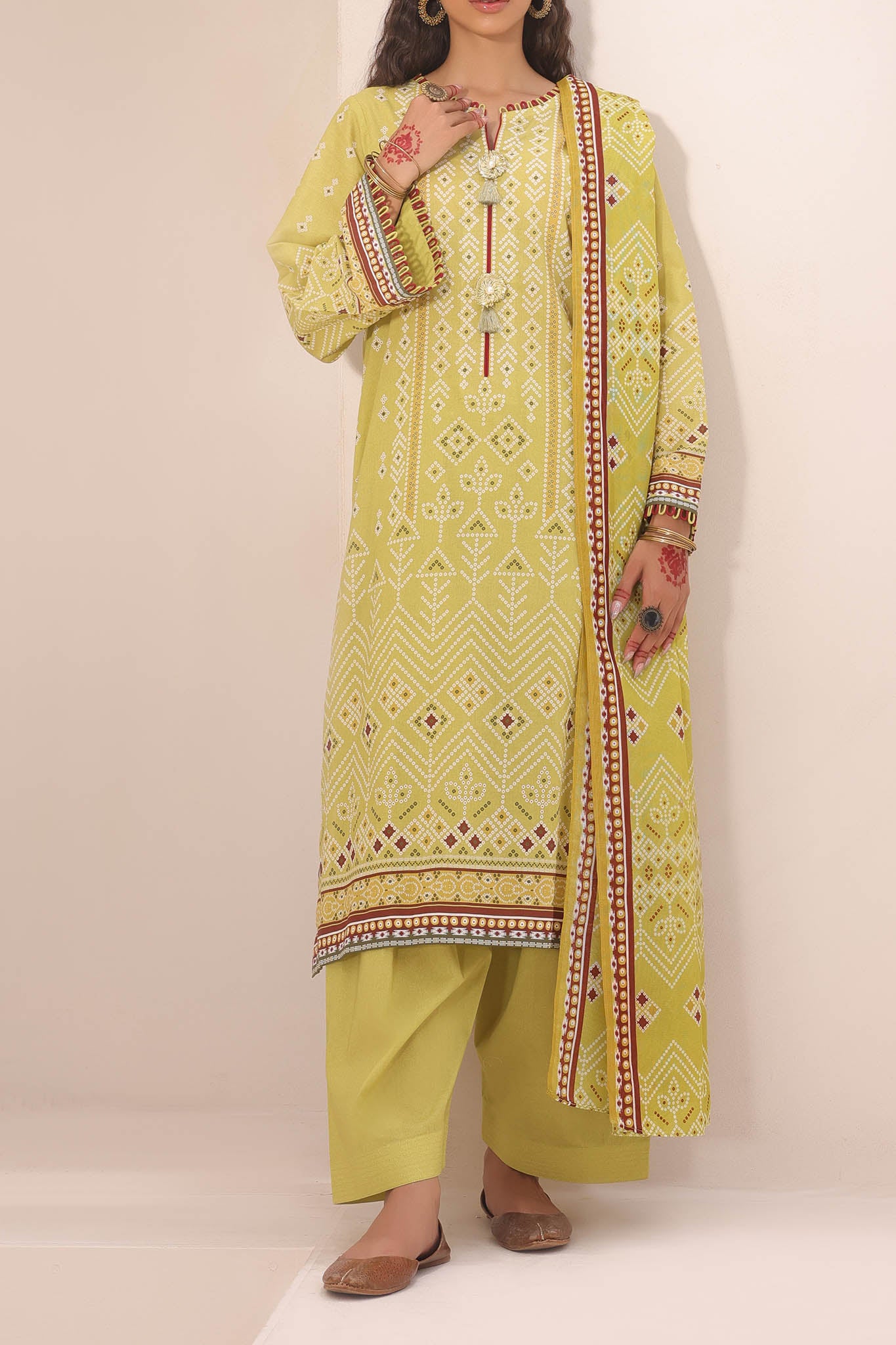 Zellbury Unstitched 3 Piece Lawn Drop-01 Vol-04 Collection'2024-WU-195