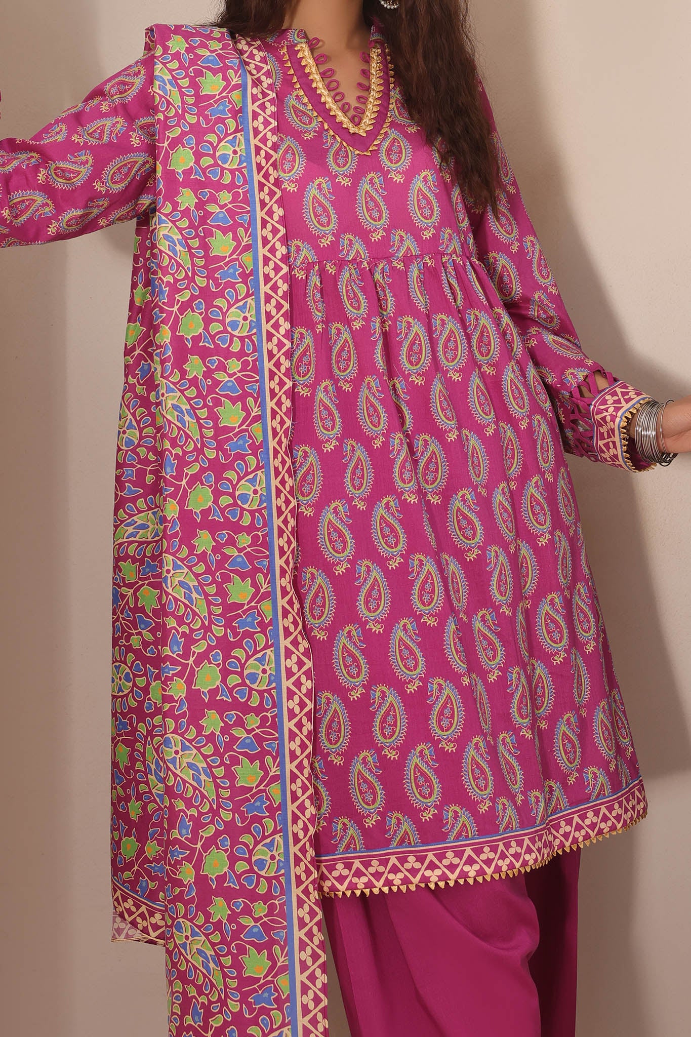 Zellbury Unstitched 3 Piece Lawn Drop-01 Vol-04 Collection'2024-WU-199