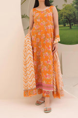 Zellbury Unstitched 3 Piece Digital Printed & Emb Lawn Vol-03 Collection'2024-WU-243