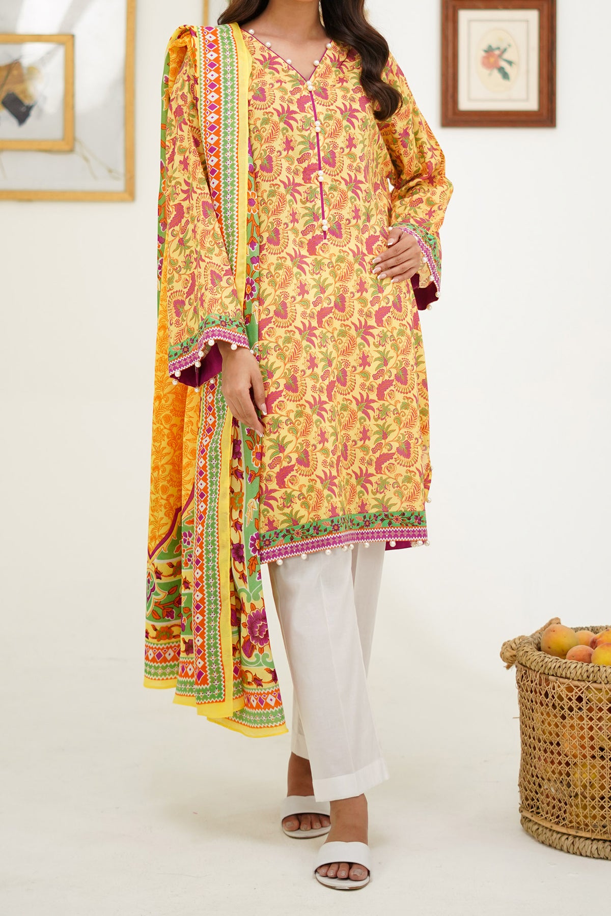 Zellbury Unstitched 2 Piece Lawn Drop-04 Vol-02 Collection'2024-WU-300