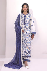 Zellbury Unstitched 3 Piece Digital Printed & Embroidered Cambric Collection'2024-WU-554