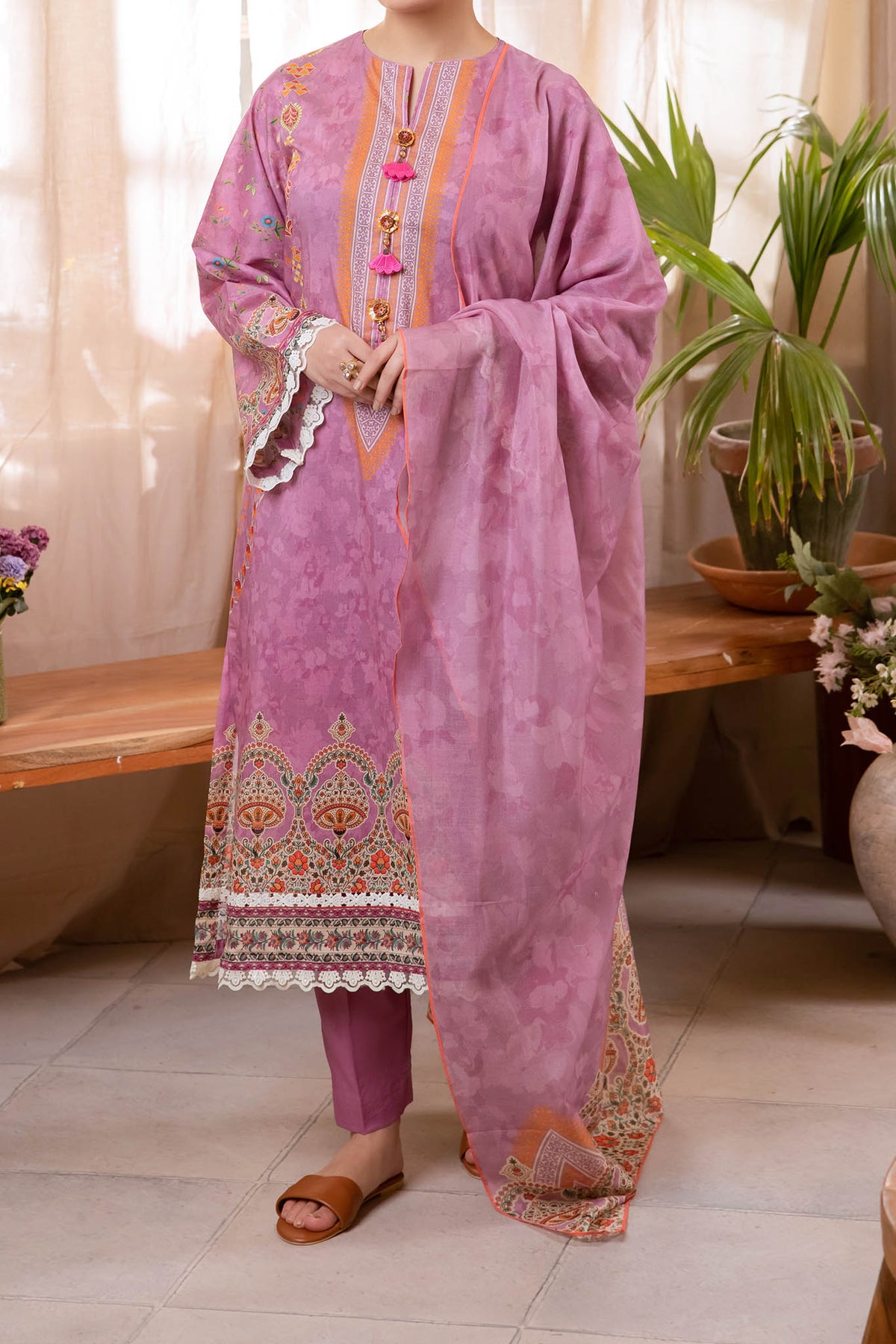 Zellbury Unstitched 3 Piece Lawn Drop-01 Vol-04 Collection'2024-WU-627