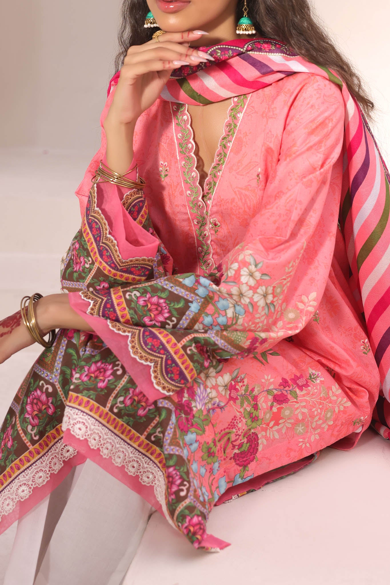 Zellbury Unstitched 2 Piece Lawn Drop-01 Vol-04 Collection'2024-WU-658