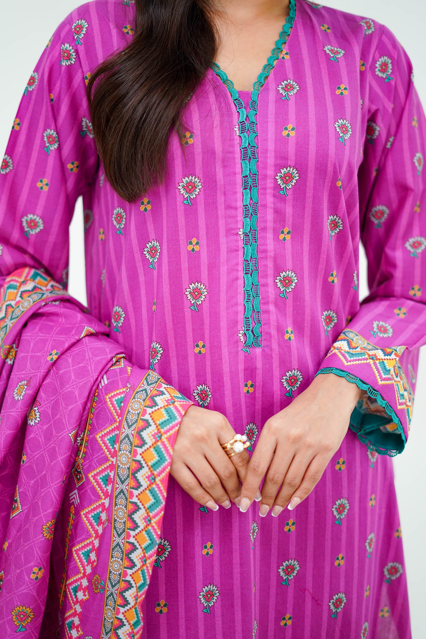 Zellbury Unstitched 3 Piece Lawn Drop-01 Vol-04 Collection'2024-WU-671