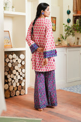 Zellbury Unstitched 2 Piece Digital Printed & Embroidered Cambric Collection'2024-WU-098