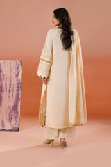 Zellbury Unstitched 3 Piece Dyed Cotton Collection'2025-WUC-0057