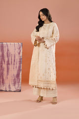 Zellbury Unstitched 3 Piece Dyed Cotton Collection'2025-WUC-0057