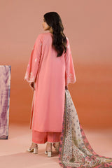 Zellbury Unstitched 3 Piece Dyed Cotton Collection'2025-WUC-0058