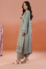 Zellbury Unstitched 3 Piece Dyed Cotton Collection'2025-WUC-0060