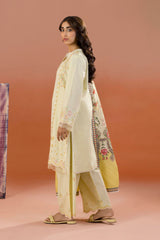 Zellbury Unstitched 3 Piece Dyed Cotton Collection'2025-WUC-0061