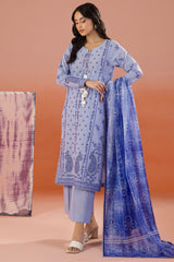 Zellbury Unstitched 3 Piece Dyed Cotton Collection'2025-WUC-0068