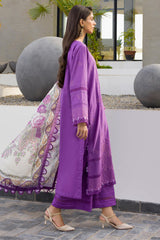 Zellbury Unstitched 3 Piece Chikankari Cotton Vol-04 Suit-WUC-0077