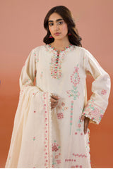 Zellbury Unstitched 3 Piece Dyed Cotton Collection'2025-WUC-0211