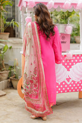Zellbury Unstitched 3 Piece Chikankari Cotton Suit-WUC25E34031