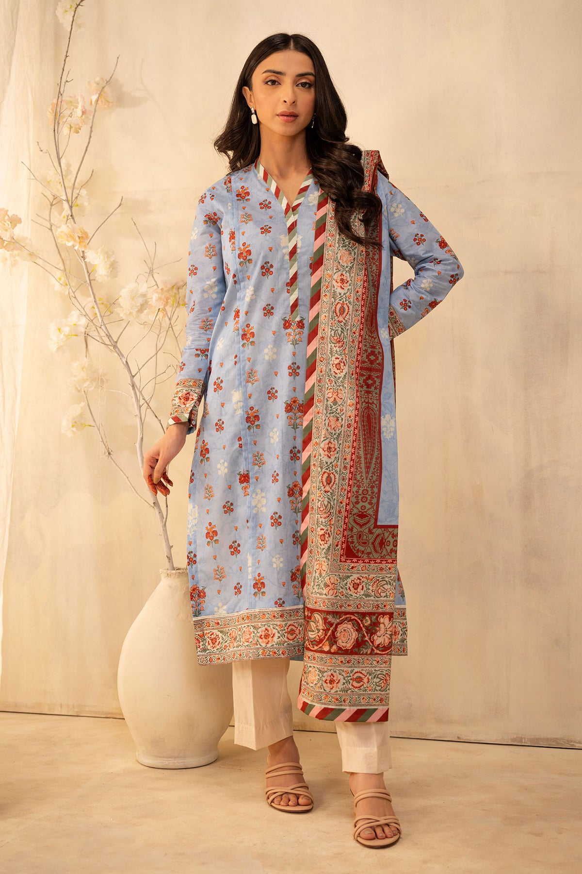 Zellbury Unstitched 2 Piece Summer Lawn Vol-02 Collection'2025-WUS-0008