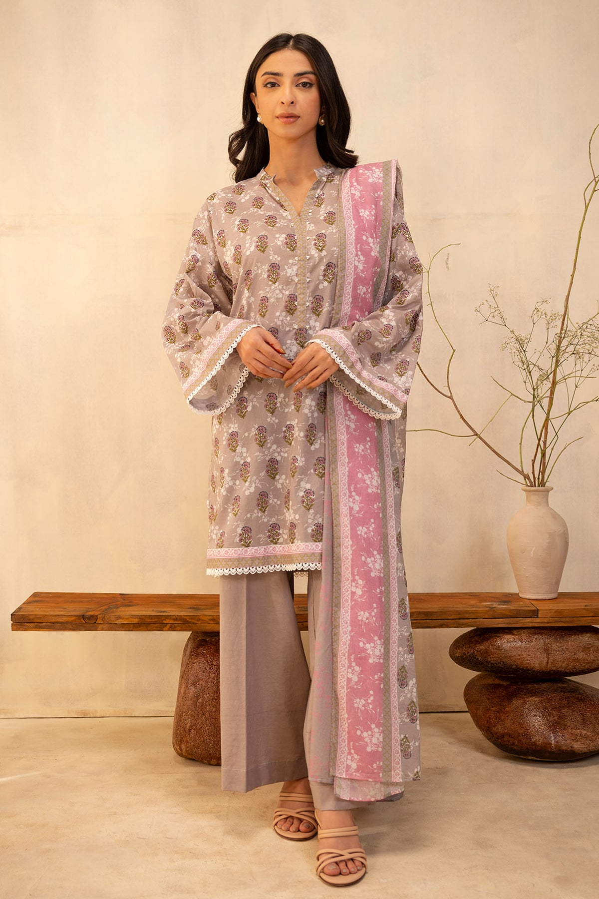 Zellbury Unstitched 3 Piece Summer Collection'2025-WUS-0029