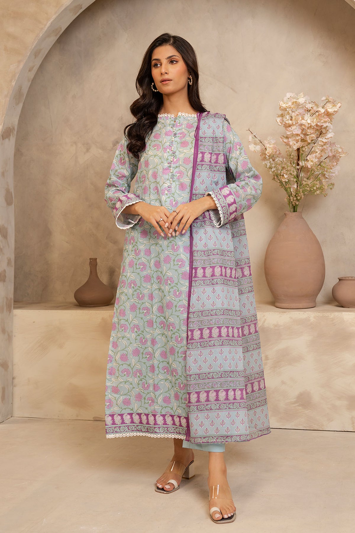 Zellbury Unstitched 3 Piece Summer Collection'2025-WUS-0031